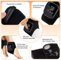 Heating Foot Massager Electric Vibration Relaxation Ankle Massager Warm Ankle Brace Joint Sprain Support Ankle Protection