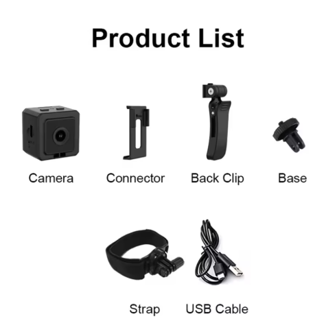 HOT-1080P HD Pet Collar Camera 1080P Pet Collar Camera Wifi Wireless Magnetic Pocket Camera For Pet Dog Cat Volg Video Recorder