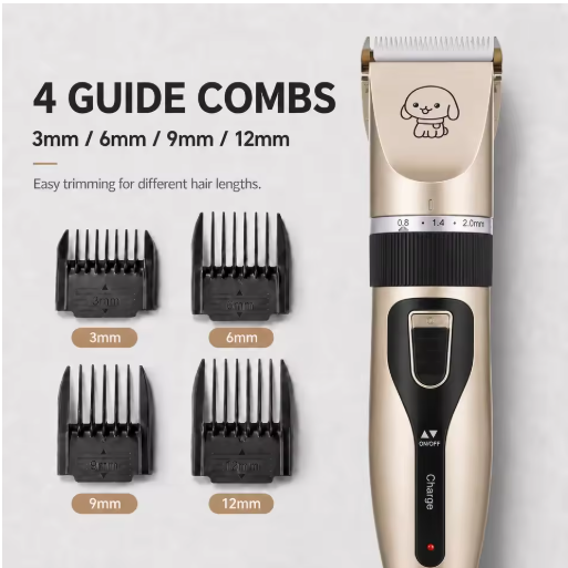1 set Pet Hair Clipper Haircut Trimmer Shaver Set for Rabbit Cat Dog Puppy Grooming Clipper Cutter Pet Supplies Electric Scissors
